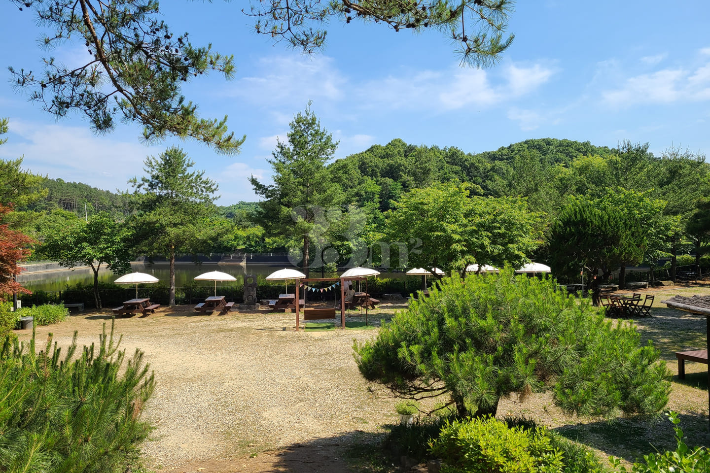 Okcheon, reservoir, spacious garden 13th image