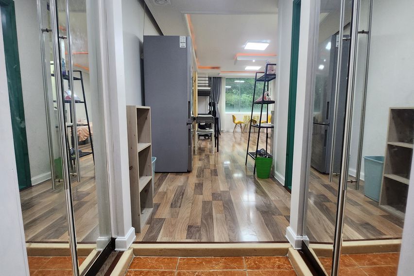 산조망 조용 깨끗 