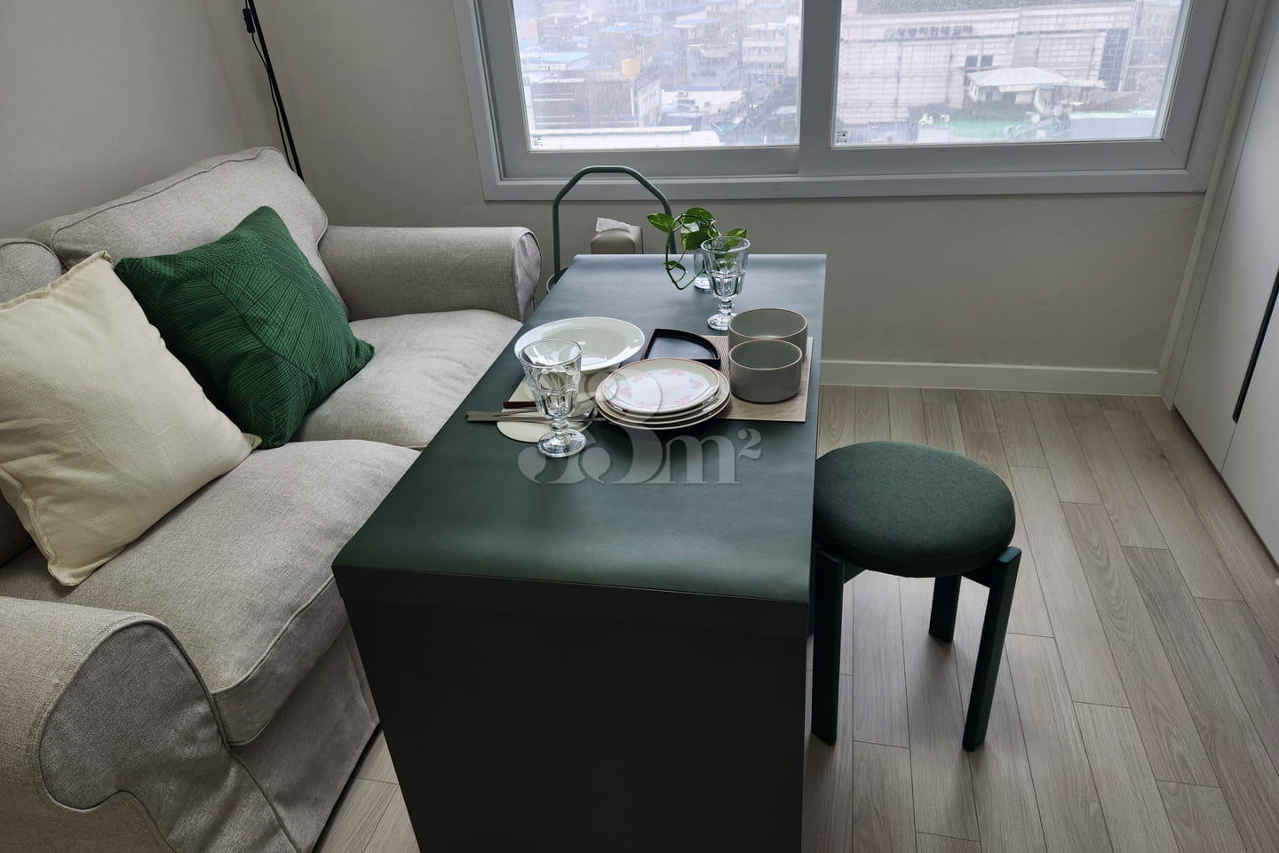 Loft-style officetel, 3 minutes from Cheongny 1th image