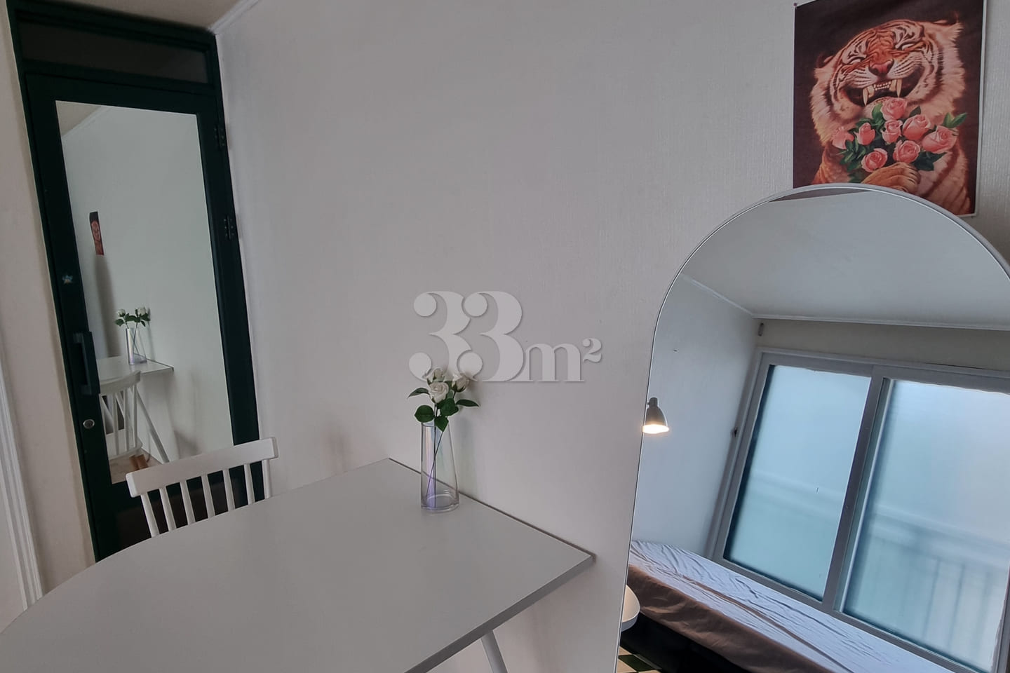Spacious Studio Apartment 💜 Tanbang ❤ Yongmu 8th image