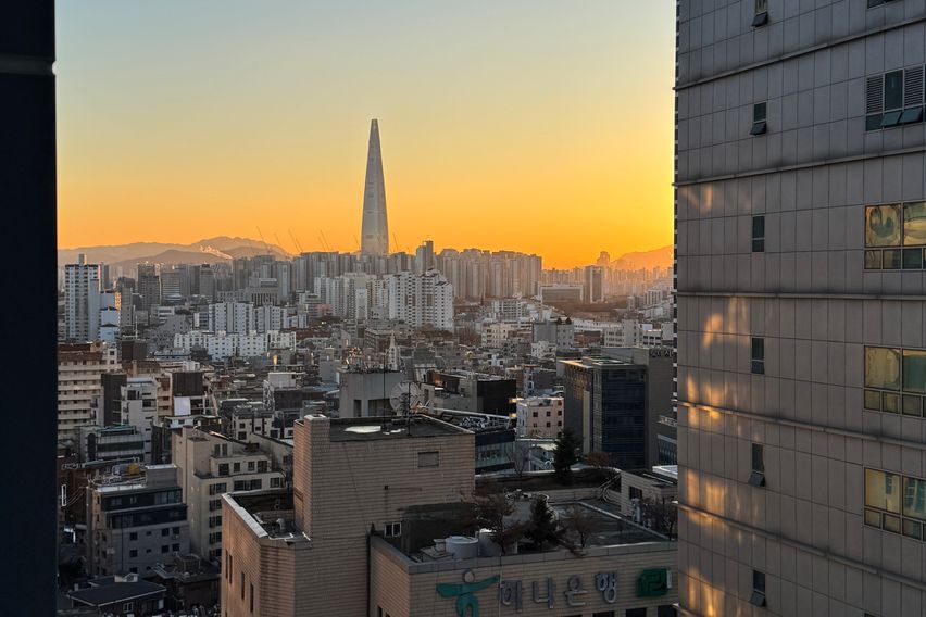 천호풀옵션 공항버스1분