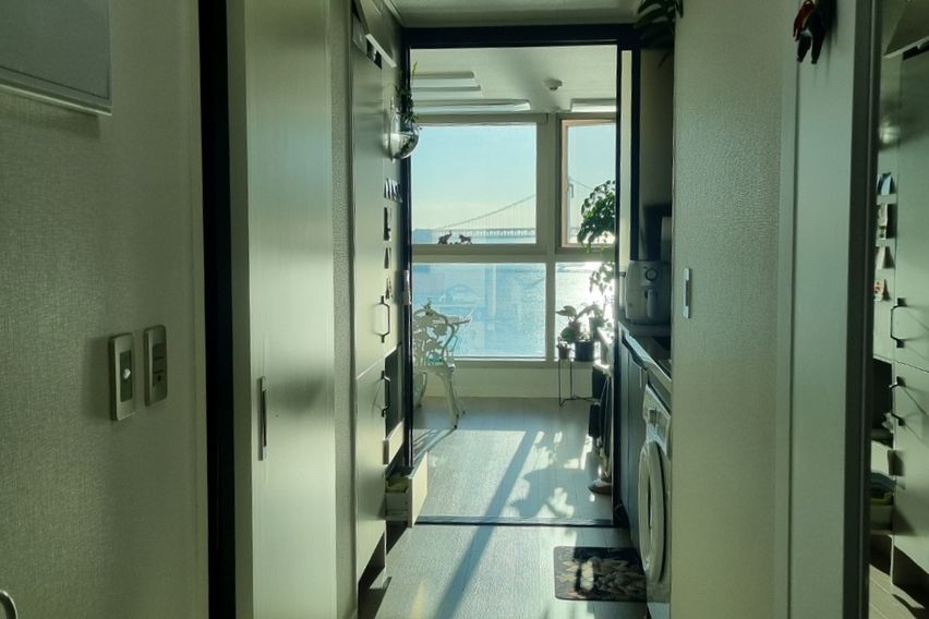 광안리 바다 10초.