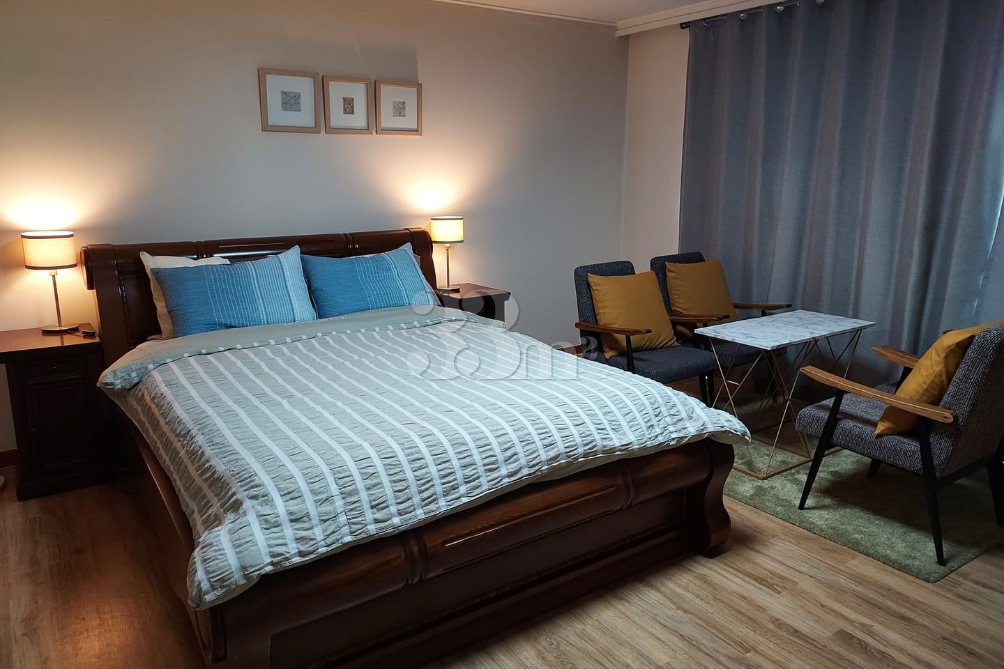 Three-bedroom apartment with full options in  3th image
