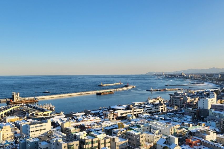 강릉주문진 일출과오션뷰