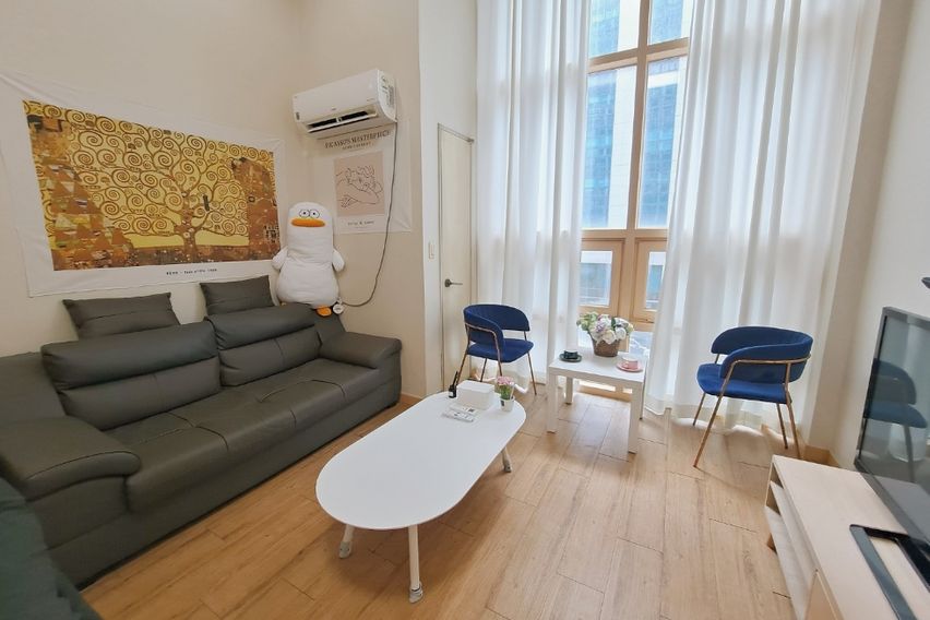 전망좋고 넓은 복층집