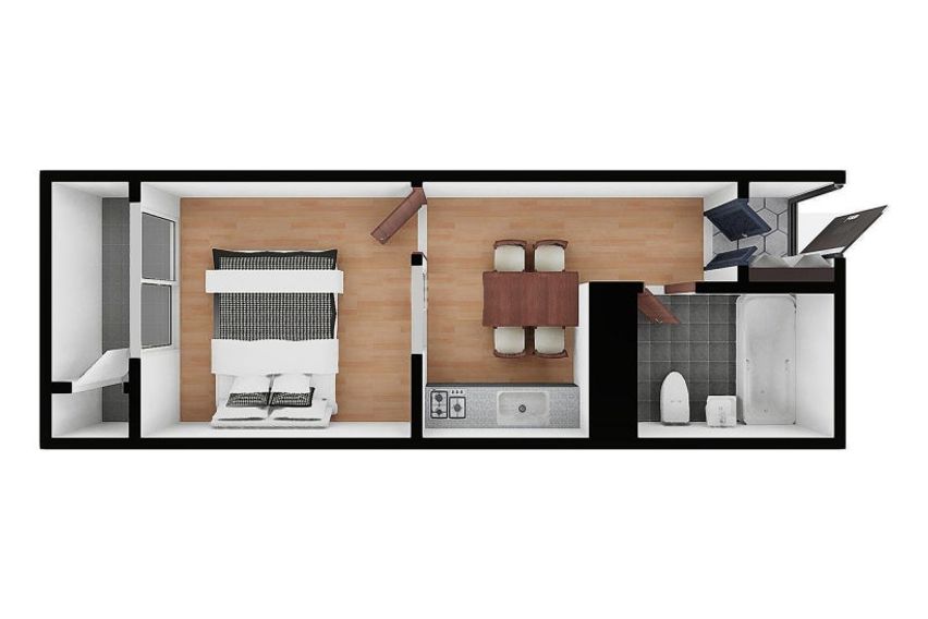 🔶️풀옵션 분리형 원룸🔶️ 2번째 이미지