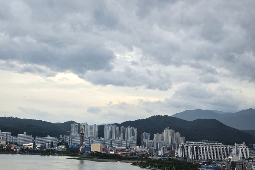 청초호뷰,중앙시장5분