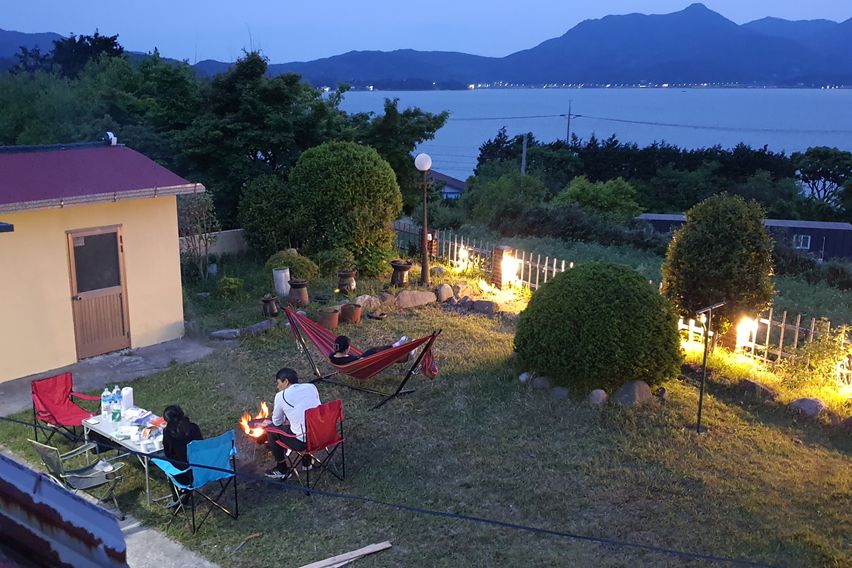 바다뷰 잔디마당 시골집