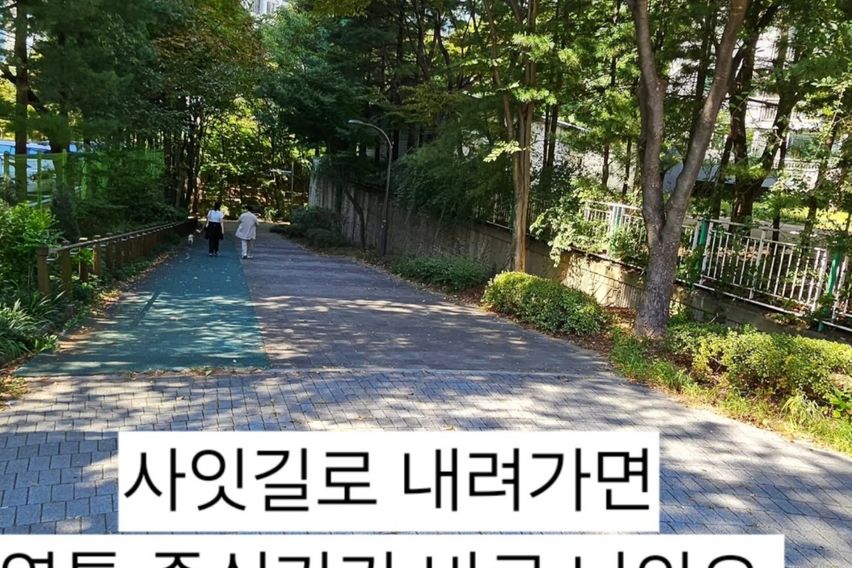 청명산이 보이는 집💚