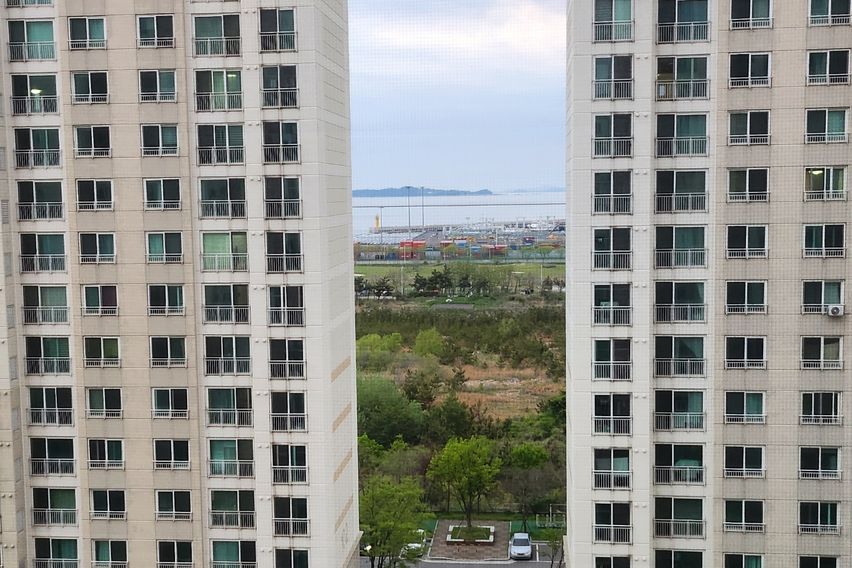 선유도, 군산 아파트