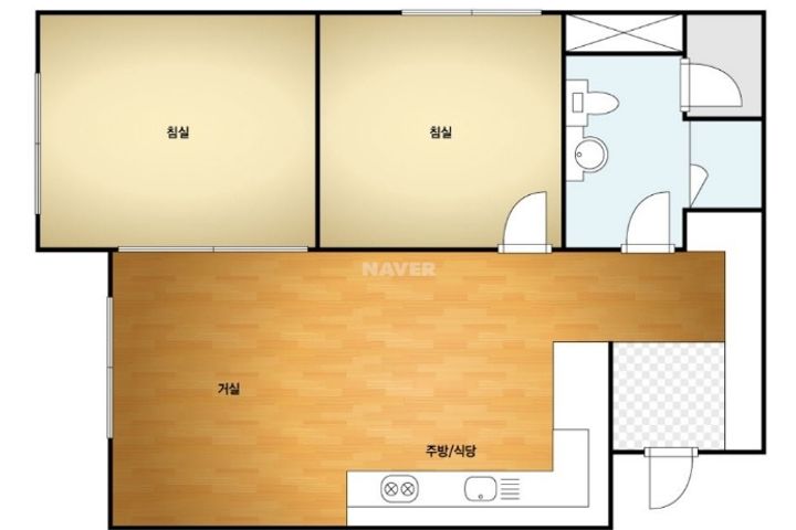 동대구역 도보3분 투룸 8번째 이미지