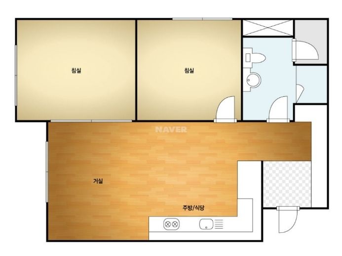 동대구역 도보3분 투룸