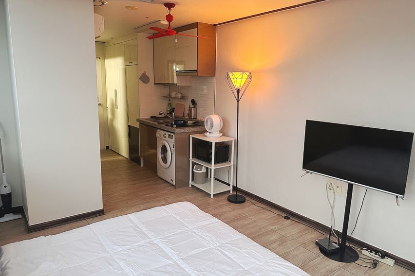 광안리 해수욕장 바로앞