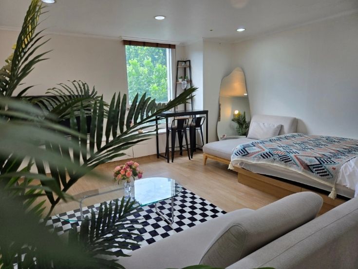 석촌호수 앞,송리단길