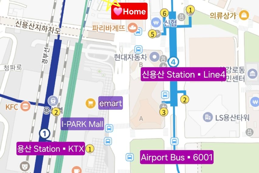 신용산역💥넓은복층