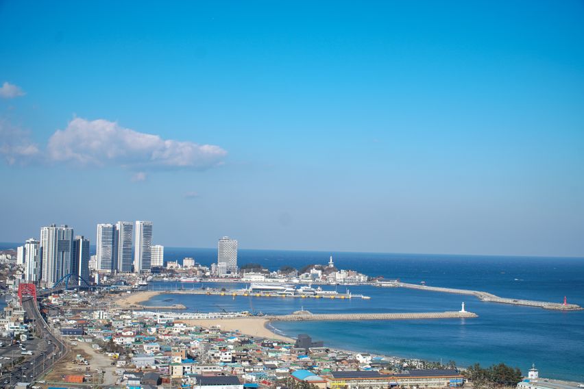 속초 오션뷰 탑층