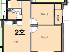 Unit 202, Two-room Apartment, Cheongdang-dong 11th image