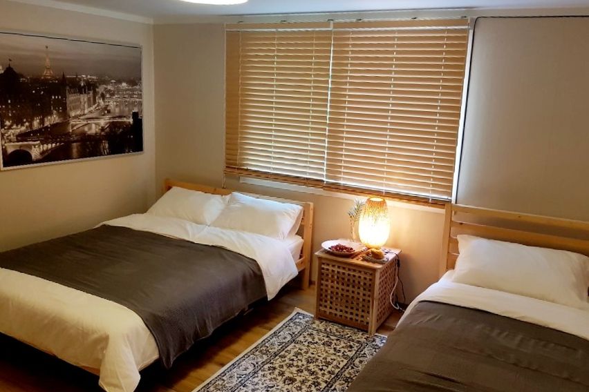 아늑하고 편안한 방